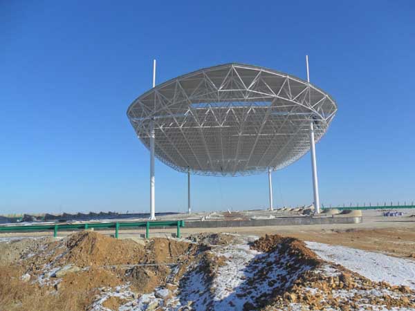 武夷山加油站网架工程